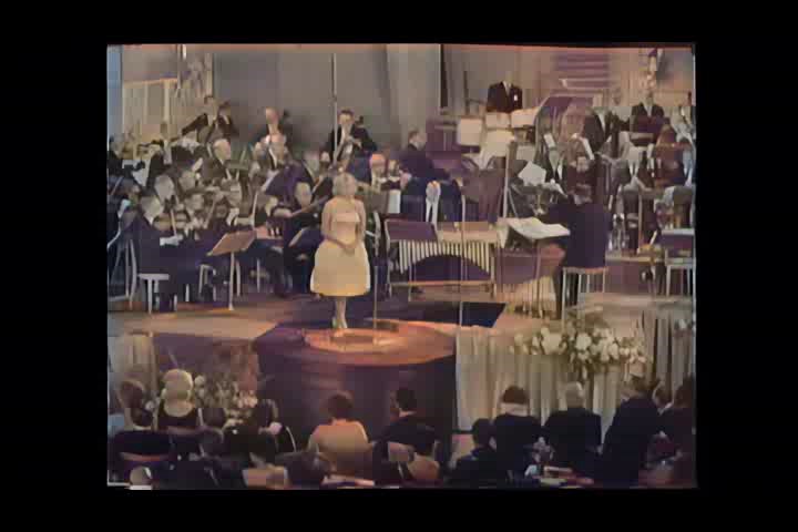 Vera Lynn - Land of Hope and Glory, in colour and A.I. upscaled! (1962)